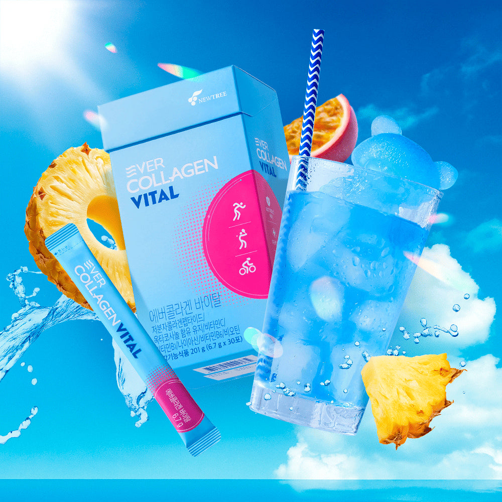 Vital Liquid Stick – Daily Collagen + Vitamin Energy Supplement 30 Sticks