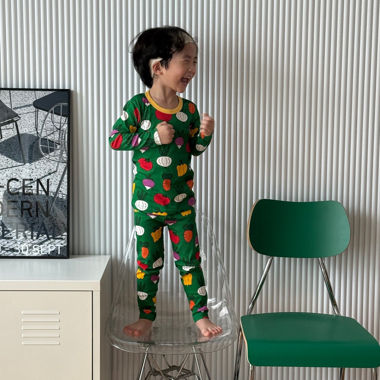 Cream Fall Bamboo PJs