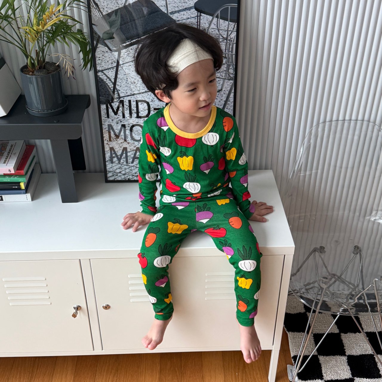 Cream Fall Bamboo PJs