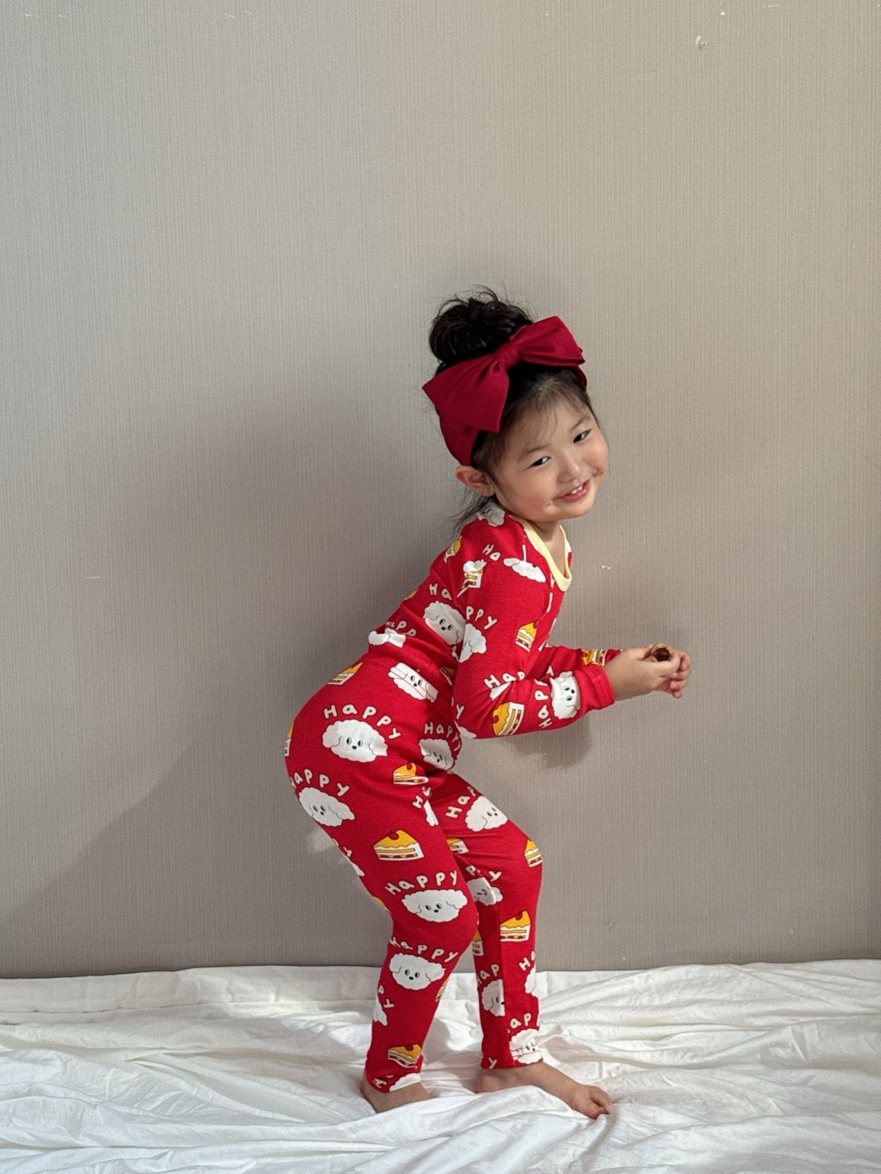 Cream Fall Bamboo PJs